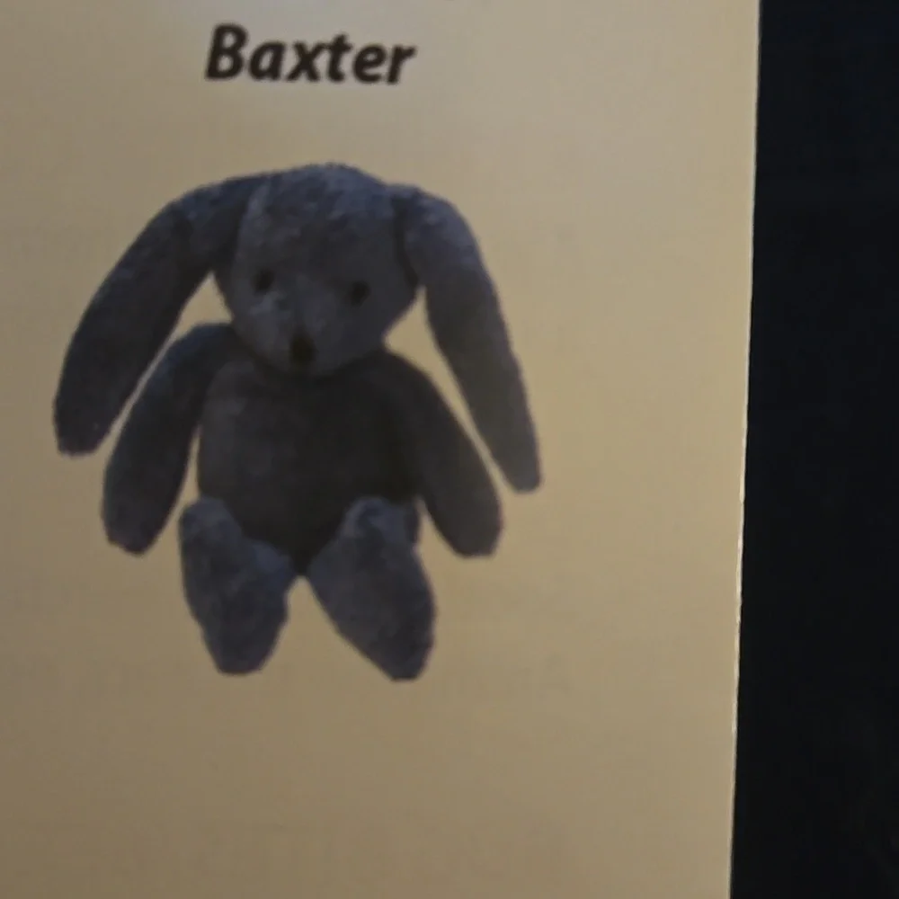 Thermal-Aid Zoo Heating Cooling Pack Baxter Gray Bunny 100% Natural NEW IN BOX